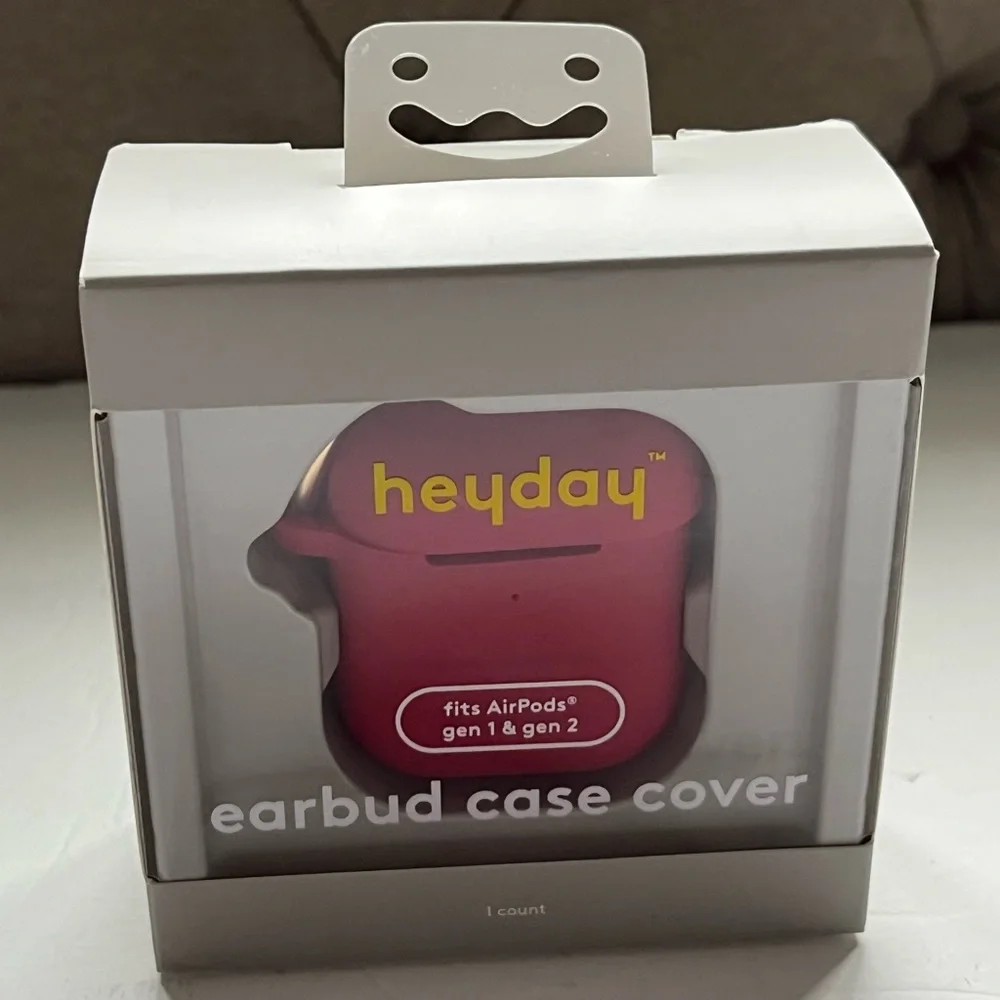 Heyday Earbud Case Cover, Fits AirPods Gen 1 & Gen 2